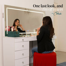 Lydia Extra-Large Smart Makeup Vanity