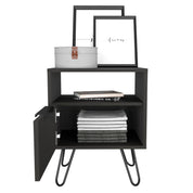 Boahaus Huelva Nightstand with Ergonomic Design and Storage | Premium Style