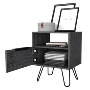 Boahaus Huelva Nightstand with Ergonomic Design and Storage | Premium Style