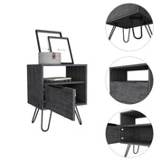 Boahaus Huelva Nightstand with Ergonomic Design and Storage | Premium Style