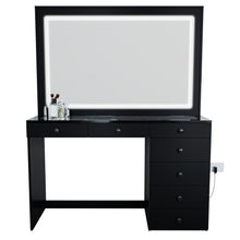 Boahaus Theia Modern Lighted Vanity Desk