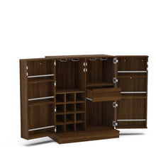 Boahaus Expandable Bar Cabinet with Wine Storage - Boahaus