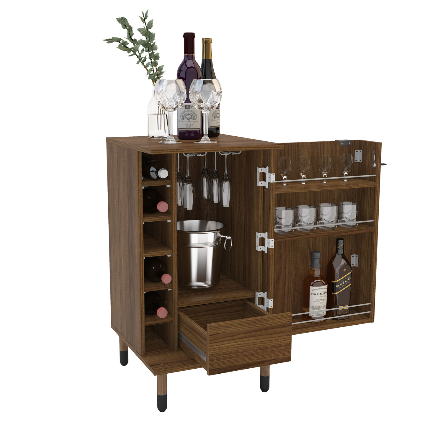 Wrexham Bar Cabinet Boahaus