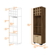 Boahaus Jamestown Bar Cabinet