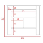 Boahaus Perpignan Kitchen Island